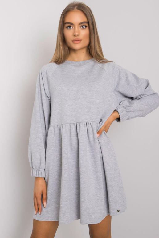 Pelēka melanža Bellevue kleita ar...