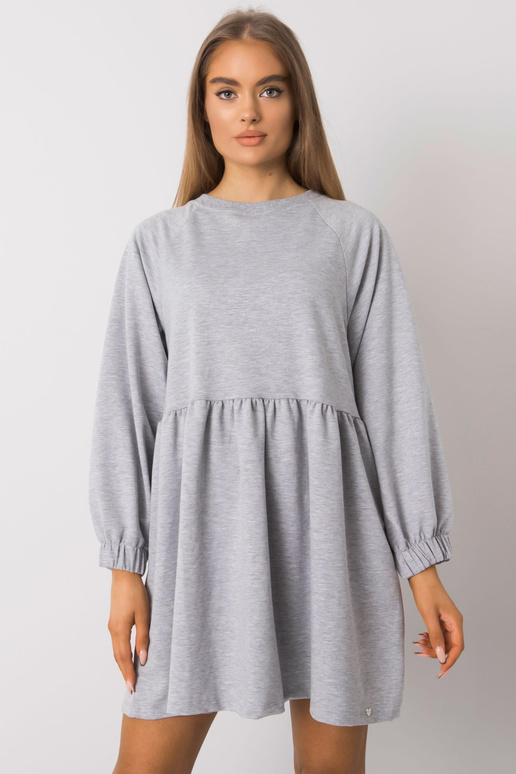 Pelēka melanža Bellevue kleita ar...