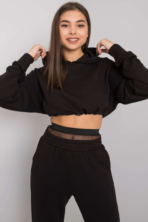 Melns komplekts ar biksēm Moline