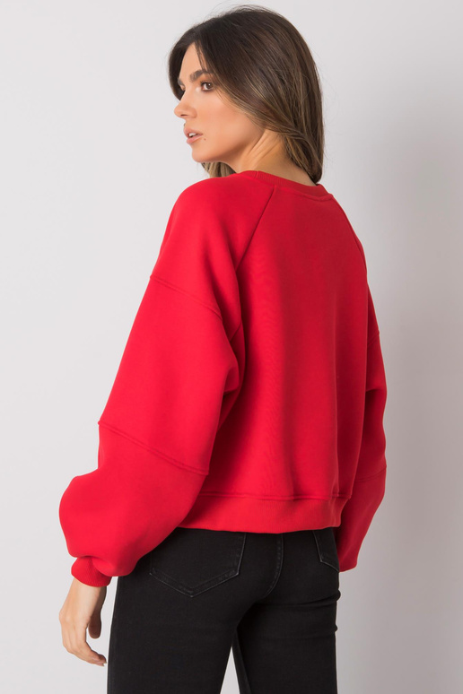 Sarkans kokvilnas sporta krekls...