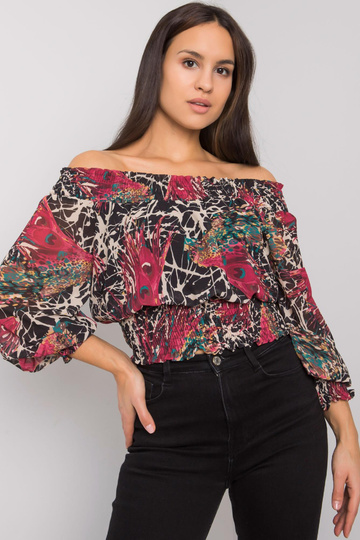 Bordo bēša spāņu blūze ar... 2