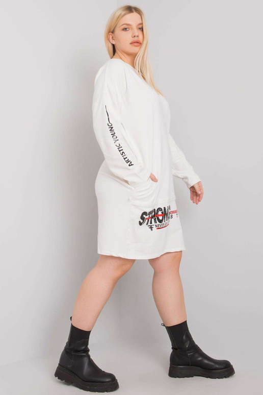 Ekrūtas kokvilnas tunika liela izmēra...