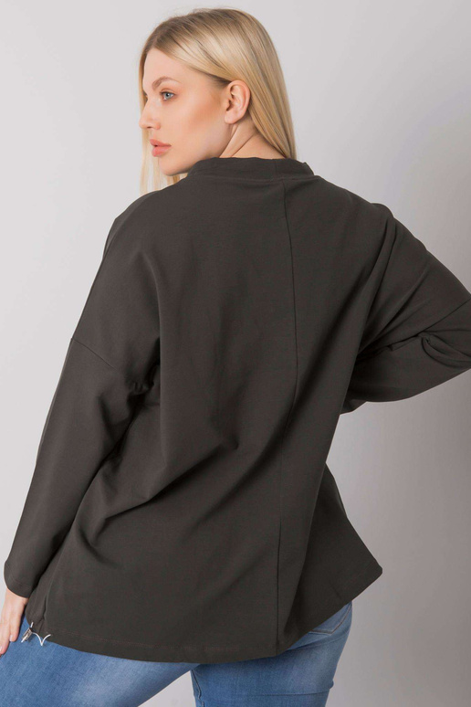 Tumši haki krāsas kapuci lielizmēra...