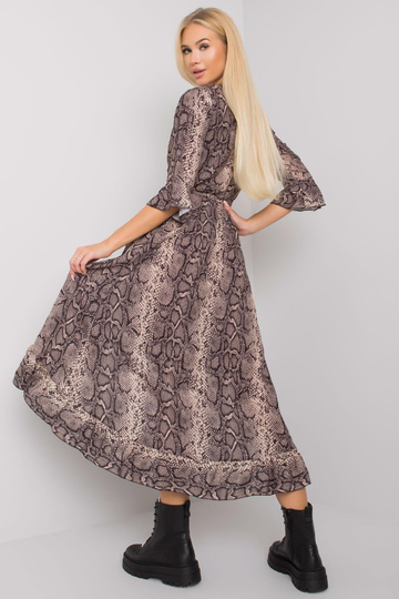 Melna un bēša kleita ar... 2