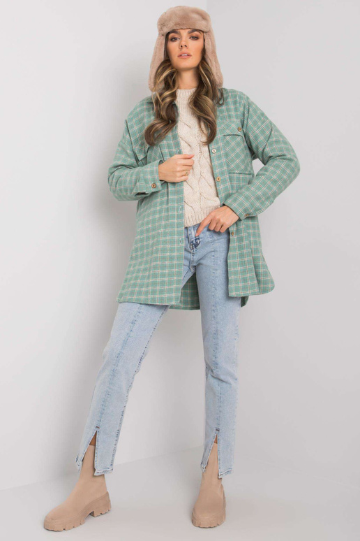 Zaļš rūtains krekls Ayla RUE PARIS