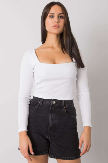 Balta īsu svītru blūze... 2