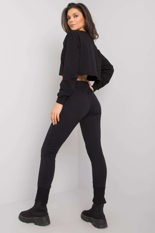 Melnas treniņbikses ar kabatām Naomi...