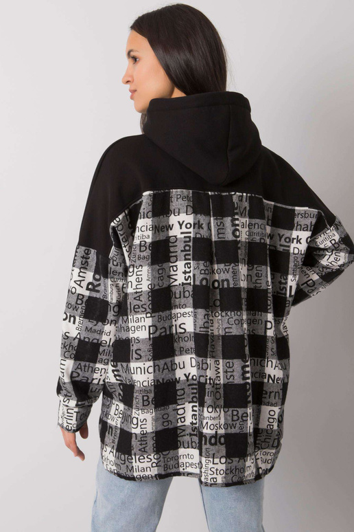 Melnbalta sieviešu kapuce Freyah RUE...