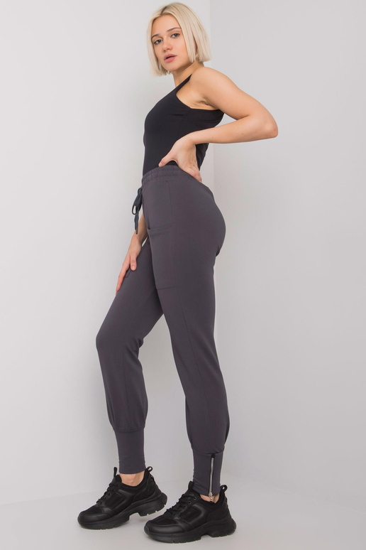 Grafīta sporta bikses ar...