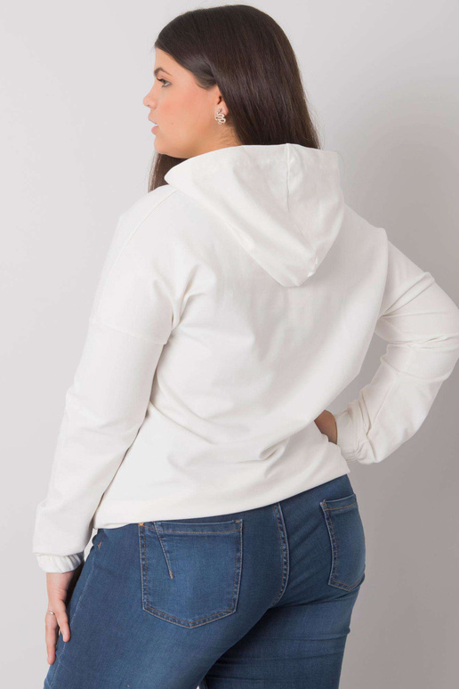 Ecru Kaylee liela izmēra džemperis