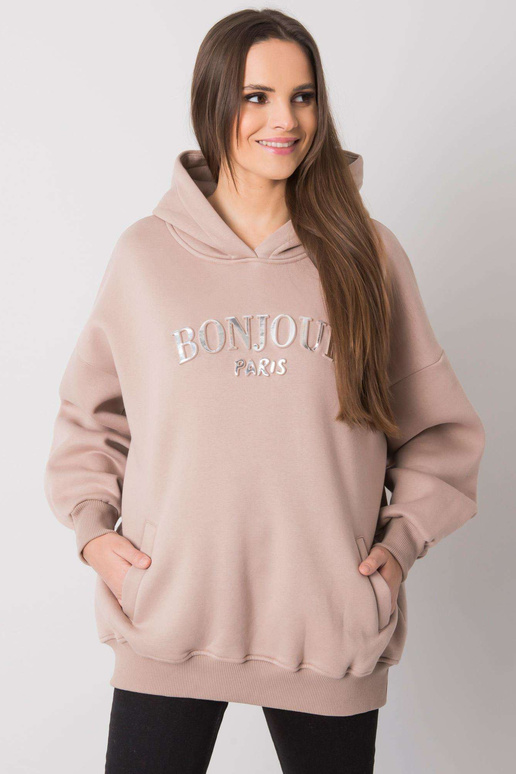 Tumši bēšs sporta krekls ar bedrēm... Tumši bēšs sporta krekls ar bedrēm...