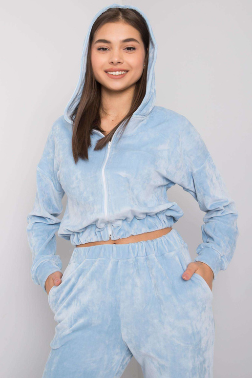 Gaiši zils divdaļīgs komplekts ar...