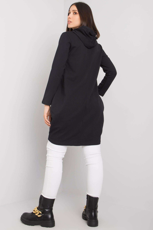 Melna kokvilnas tunika liela izmēra...