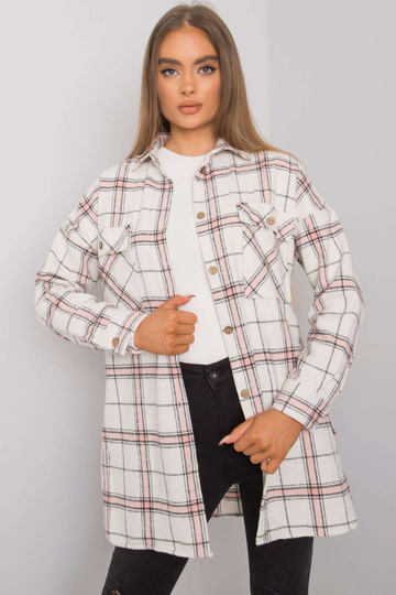 Bēšs un rozā rūtains krekls... 2