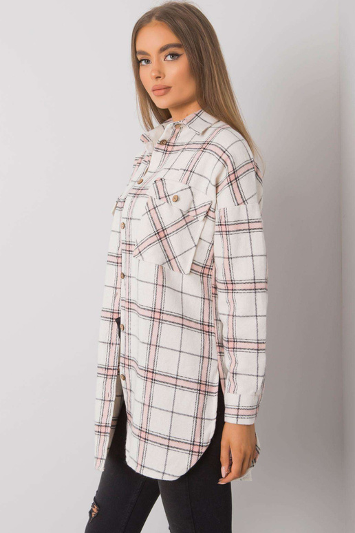 Bēšs un rozā rūtains krekls Bryce RUE...