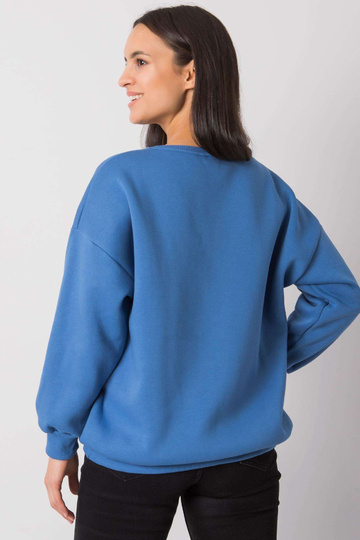 Zils sieviešu džemperis bez... 2