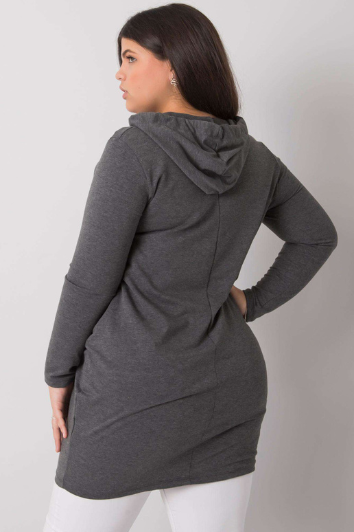 Tumši pelēka liela izmēra kokvilnas...