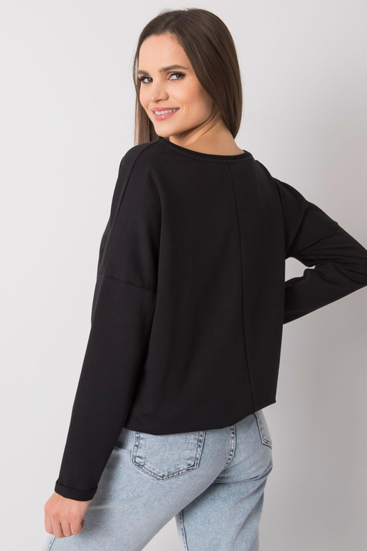 Melna blūze ar rhinestones Adele RUE...