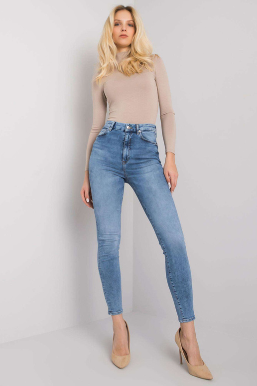 Gaiši zili šauri džinsi Charice