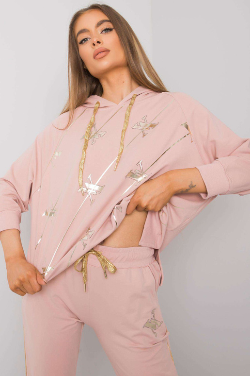 Netīrs rozā divu gabalu komplekts ar...