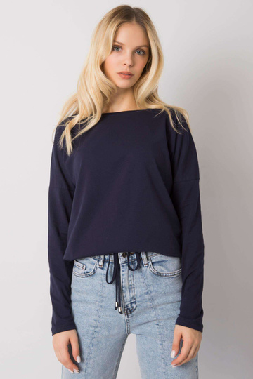 Tumši zila blūze Carla