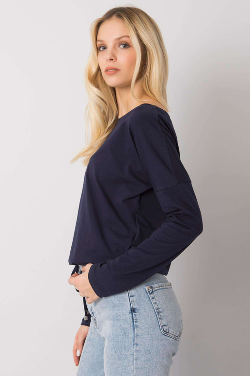 Tumši zila blūze Carla