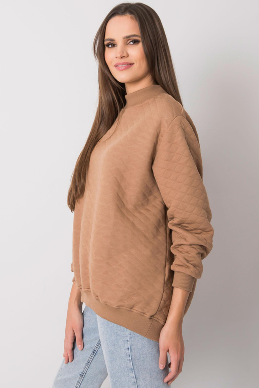 Kamieļu stepēts džemperis Chloe