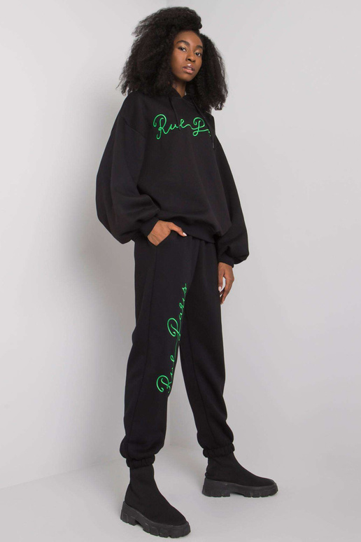 Melns kokvilnas divdaļīgs komplekts...