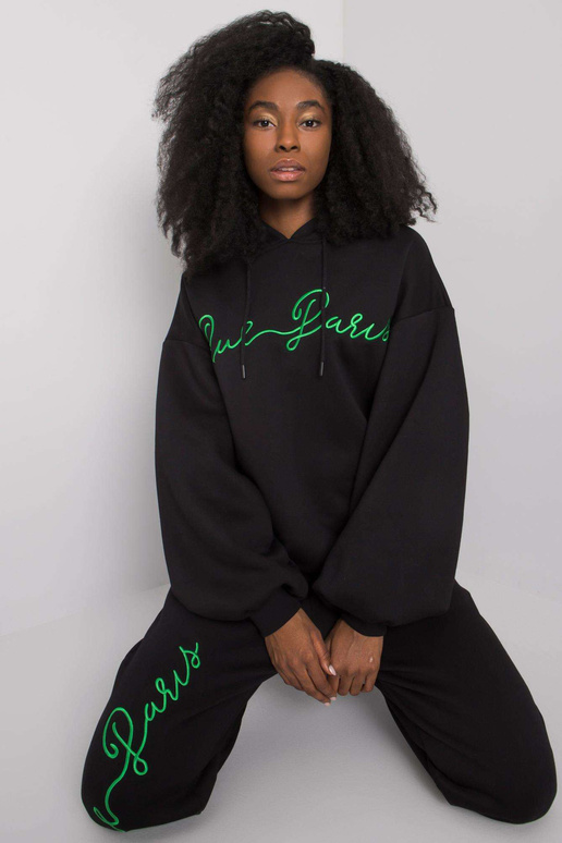 Melns kokvilnas divdaļīgs komplekts...