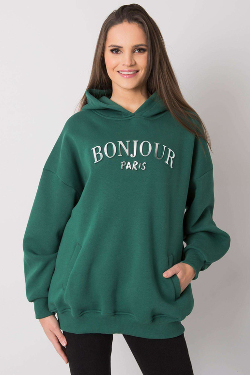 Tumši zaļš sporta krekls ar bedrēm... Tumši zaļš sporta krekls ar bedrēm...