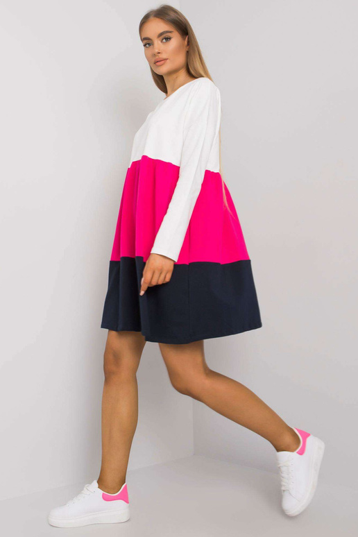 Ekrūfuksijas kokvilnas kleita ar...