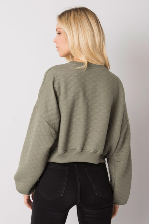 Khaki Crystal stepēšanas sporta krekls Khaki Crystal stepēšanas sporta krekls