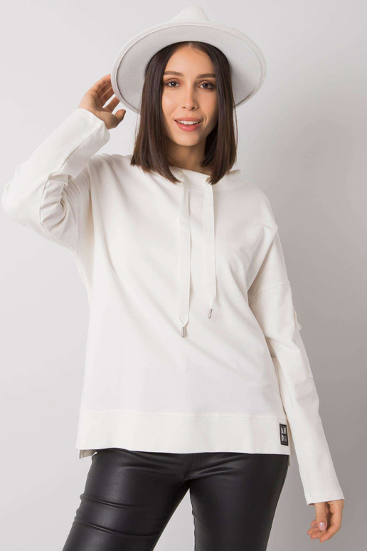 Ecru plus izmēra blūze ar kabatu...