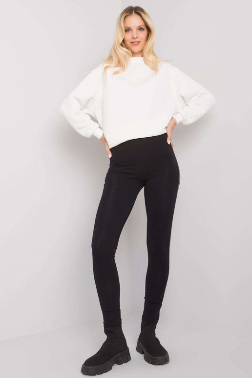 Ellie RUE PARIS melni kokvilnas legingi