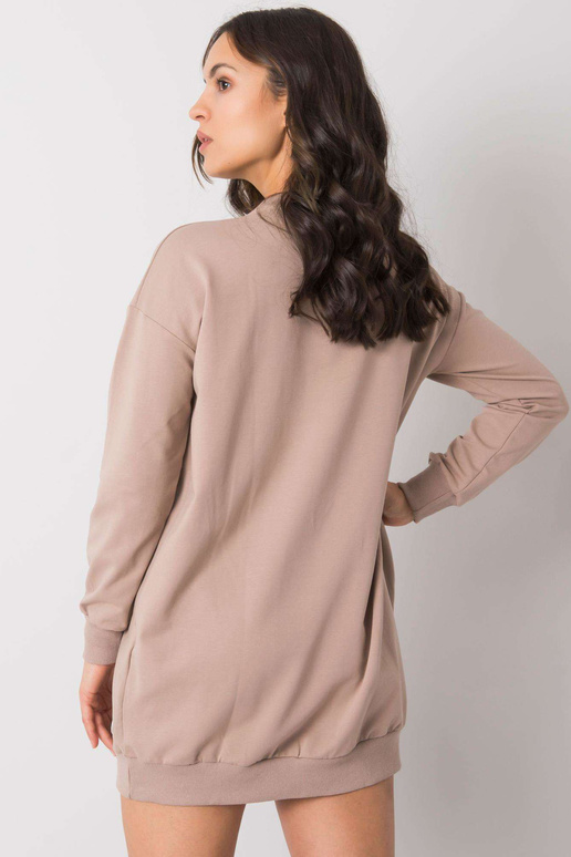 Tumši bēša kleita ar kabatu Hanely... Tumši bēša kleita ar kabatu Hanely...