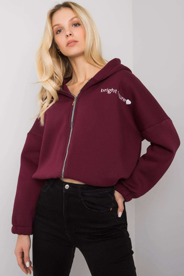 Bordo krāsas sporta krekls... 2