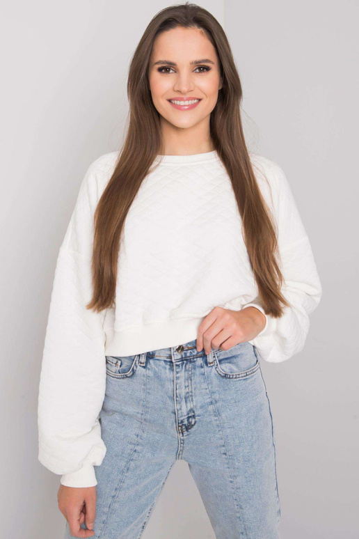 Ecru Crystal stepēšanas džemperis