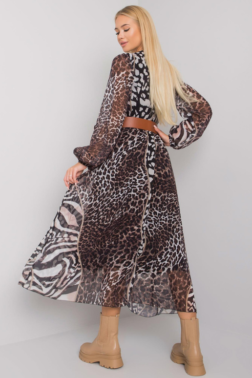 Melna un bēša Weston kleita