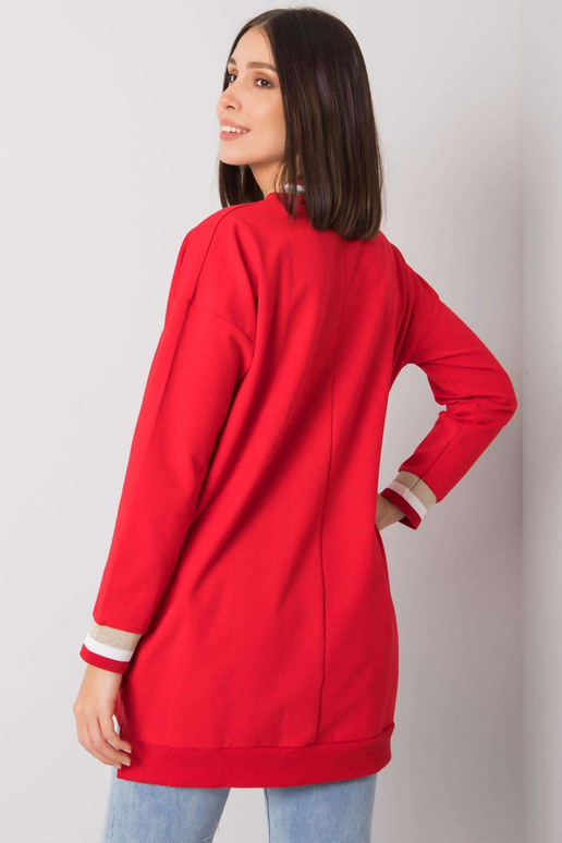 Sarkana kokvilnas tunika liela izmēra...