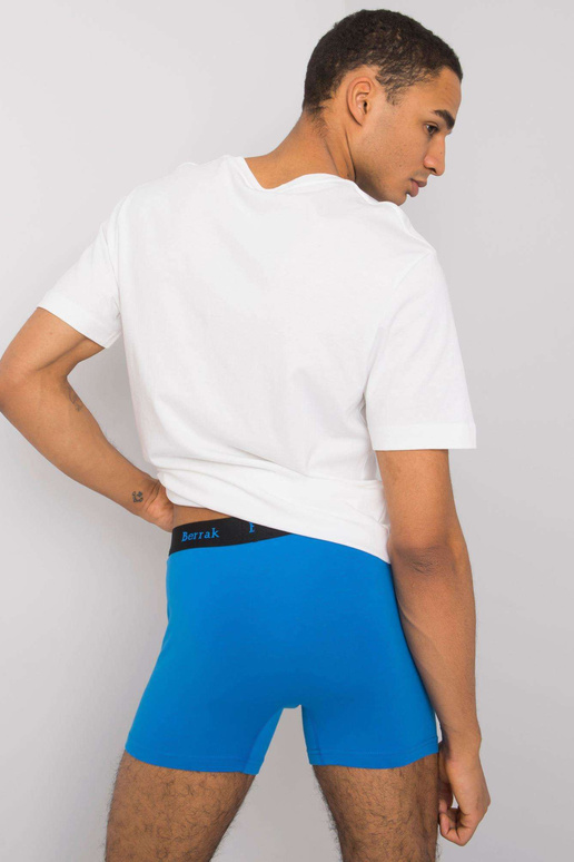 Zilas vīriešu bikses bokseršorti