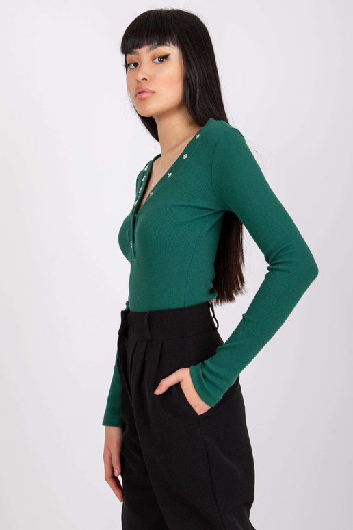 Tumši zaļa svītraina blūze Tracy RUE... Tumši zaļa svītraina blūze Tracy RUE...