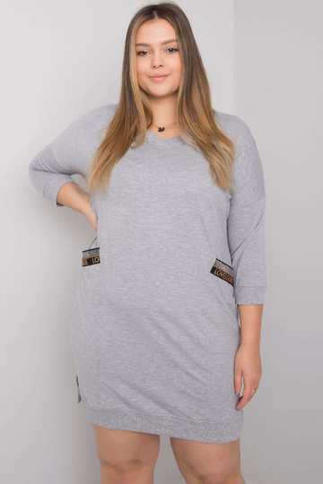 Pelēka melanža liela izmēra...