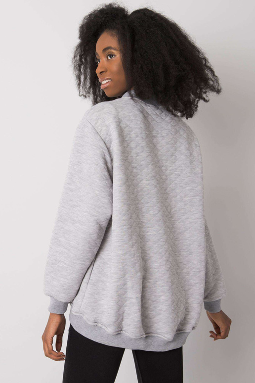 Pelēks stepēts džemperis Chloe Pelēks stepēts džemperis Chloe