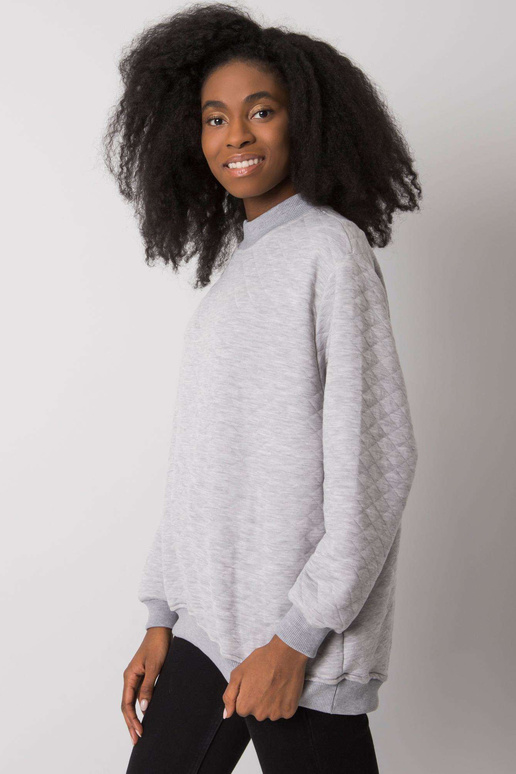 Pelēks stepēts džemperis Chloe Pelēks stepēts džemperis Chloe