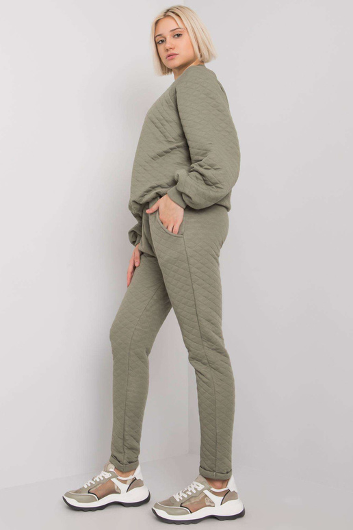 Haki krāsas divdaļīgs stepēts...