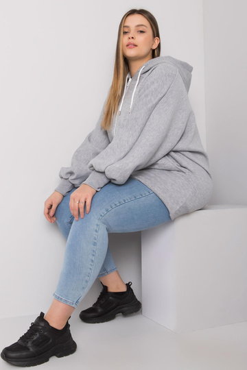 Pelēka melanža liela izmēra...