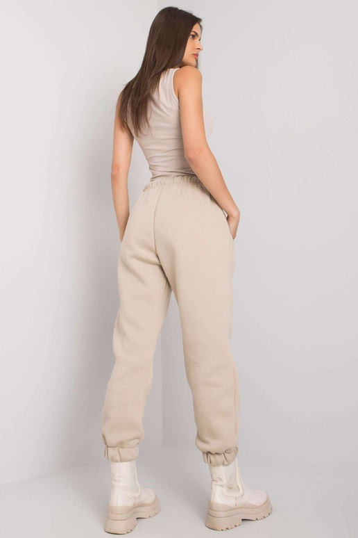 Bēšas kokvilnas treniņbikses Esher...