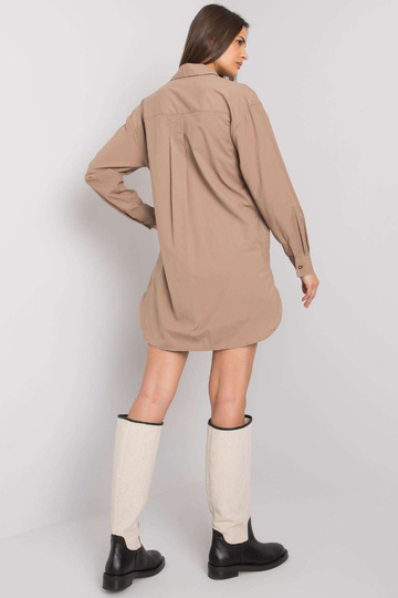 Tumši bēšs kokvilnas Terra...