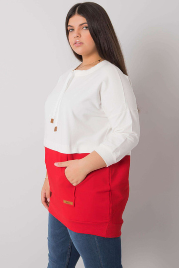 Ecru-sarkans plus izmēra... 2