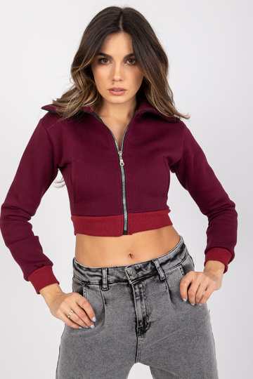 Burgundijas īss jakas... 2